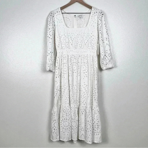 NWT Nordstrom White Dress - Picture 1 of 7